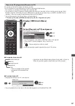 Preview for 87 page of Panasonic TX-P42G30E Operating Instructions Manual