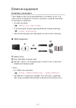 Preview for 27 page of Panasonic TX-P42GT60B Manual