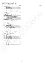 Предварительный просмотр 2 страницы Panasonic TX-P42GT60B Service Manual