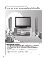 Предварительный просмотр 2 страницы Panasonic TX-P42S10E Operating Instructions Manual