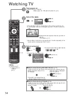 Предварительный просмотр 14 страницы Panasonic TX-P42S10E Operating Instructions Manual