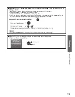 Предварительный просмотр 19 страницы Panasonic TX-P42S10E Operating Instructions Manual