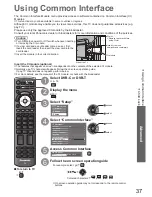 Предварительный просмотр 37 страницы Panasonic TX-P42S10E Operating Instructions Manual