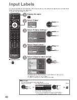 Предварительный просмотр 40 страницы Panasonic TX-P42S10E Operating Instructions Manual