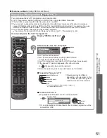 Предварительный просмотр 51 страницы Panasonic TX-P42S10E Operating Instructions Manual