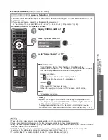 Предварительный просмотр 53 страницы Panasonic TX-P42S10E Operating Instructions Manual