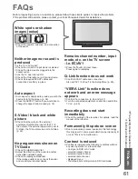 Предварительный просмотр 61 страницы Panasonic TX-P42S10E Operating Instructions Manual