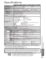 Предварительный просмотр 63 страницы Panasonic TX-P42S10E Operating Instructions Manual