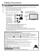 Предварительный просмотр 4 страницы Panasonic TX-P42S31B Operating Instructions Manual