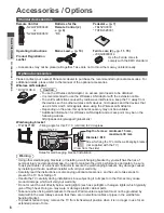 Предварительный просмотр 6 страницы Panasonic TX-P42S31B Operating Instructions Manual