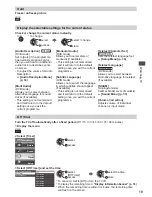 Предварительный просмотр 19 страницы Panasonic TX-P42S31B Operating Instructions Manual