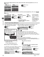 Предварительный просмотр 22 страницы Panasonic TX-P42S31B Operating Instructions Manual