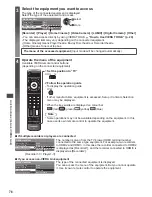 Предварительный просмотр 76 страницы Panasonic TX-P42S31B Operating Instructions Manual