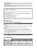 Preview for 21 page of Panasonic TX-P42ST60B Operating Instructions Manual