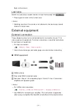 Предварительный просмотр 21 страницы Panasonic TX-P42ST60B User Manual