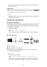 Preview for 21 page of Panasonic TX-P42ST60Y User Manual