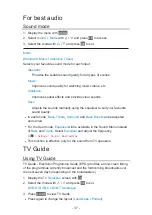 Preview for 37 page of Panasonic TX-P42STW60 User Manual