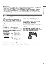 Preview for 5 page of Panasonic TX-P42UT50Y Operating Instructions Manual