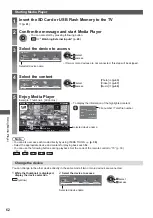 Preview for 62 page of Panasonic TX-P42UT50Y Operating Instructions Manual