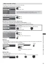 Preview for 73 page of Panasonic TX-P42UT50Y Operating Instructions Manual