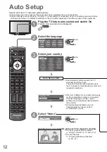 Предварительный просмотр 12 страницы Panasonic TX-P42V10E Operating Instructions Manual