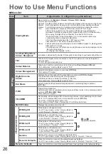 Предварительный просмотр 26 страницы Panasonic TX-P42V10E Operating Instructions Manual