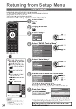 Предварительный просмотр 34 страницы Panasonic TX-P42V10E Operating Instructions Manual