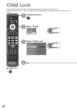 Предварительный просмотр 42 страницы Panasonic TX-P42V10E Operating Instructions Manual