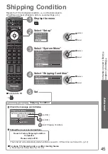 Предварительный просмотр 45 страницы Panasonic TX-P42V10E Operating Instructions Manual