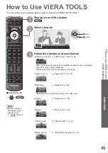 Предварительный просмотр 49 страницы Panasonic TX-P42V10E Operating Instructions Manual