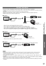 Предварительный просмотр 51 страницы Panasonic TX-P42V10E Operating Instructions Manual