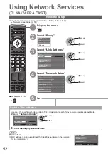 Предварительный просмотр 52 страницы Panasonic TX-P42V10E Operating Instructions Manual