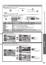 Предварительный просмотр 59 страницы Panasonic TX-P42V10E Operating Instructions Manual