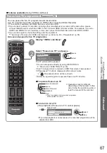 Предварительный просмотр 67 страницы Panasonic TX-P42V10E Operating Instructions Manual