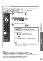 Предварительный просмотр 69 страницы Panasonic TX-P42V10E Operating Instructions Manual