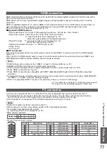 Предварительный просмотр 77 страницы Panasonic TX-P42V10E Operating Instructions Manual