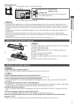 Preview for 7 page of Panasonic TX-P42VT30Y Operating Instructions Manual