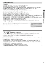 Preview for 17 page of Panasonic TX-P42VT30Y Operating Instructions Manual