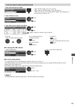 Preview for 61 page of Panasonic TX-P42VT30Y Operating Instructions Manual