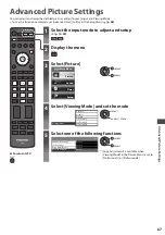 Preview for 67 page of Panasonic TX-P42VT30Y Operating Instructions Manual