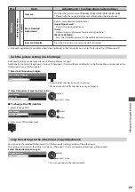 Preview for 69 page of Panasonic TX-P42VT30Y Operating Instructions Manual