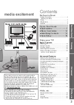 Предварительный просмотр 3 страницы Panasonic TX-P46Z11E Operating Instructions Manual