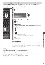 Preview for 65 page of Panasonic TX-P50C3E Operating Instructions Manual