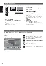 Предварительный просмотр 14 страницы Panasonic TX-P50GT60E Operating Instructions Manual