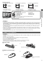 Предварительный просмотр 7 страницы Panasonic TX-P50VT50Y Operating	 Instruction