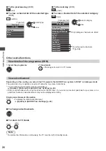 Предварительный просмотр 26 страницы Panasonic TX-P50VT50Y Operating	 Instruction