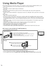 Предварительный просмотр 74 страницы Panasonic TX-P50VT50Y Operating	 Instruction