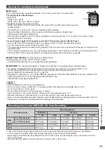 Предварительный просмотр 111 страницы Panasonic TX-P50VT50Y Operating	 Instruction