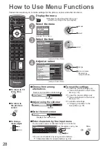 Preview for 28 page of Panasonic TX-P54Z11E Operating Instructions Manual