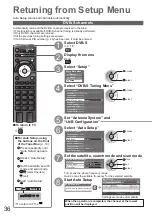 Preview for 36 page of Panasonic TX-P54Z11E Operating Instructions Manual